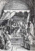 Albrecht Durer The Death of the Virgin painting